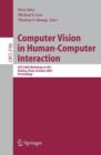 Image for Computer Vision in Human-Computer Interaction : ICCV 2005 Workshop on HCI, Beijing, China, October 21, 2005, Proceedings