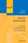 Image for Vorkurs Mathematik: Arbeitsbuch zum Studienbeginn in den Wirtschafts- und Sozialwissenschaften