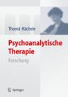 Image for Psychoanalytische Therapie : Forschung