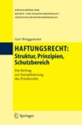 Image for Haftungsrecht: Struktur, Prinzipien, Schutzbereich