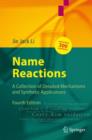 Image for Name reactions: a collection of detailed reaction mechanisms
