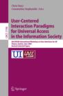 Image for User-centered interaction paradigms for universal access in the information society: 8th ERCIM Workshop on User Interfaces for All, Vienna Austria, June 28-29, 2004 : revised selected papers