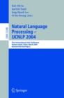 Image for Natural language processing: IJCNLP 2004 : first international joint conference, Hainan Island, China, March 22-24, 2004, revised selected papers