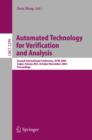 Image for Automated technology for verification and analysis