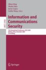 Image for Information and Communications Security