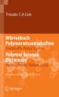 Image for Worterbuch Polymerwissenschaften/Polymer Science Dictionary