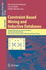 Image for Constraint-Based Mining and Inductive Databases