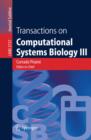 Image for Transactions on computational systems biology III