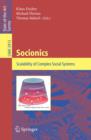 Image for Socionics: scalability of complex social systems