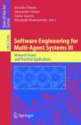 Image for Software Engineering for Multi-Agent Systems III: Research Issues and Practical Applications : 3390