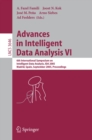 Image for Advances in Intelligent Data Analysis VI: 6th International Symposium on Intelligent Data Analysis, IDA 2005, Madrid, Spain, September 8-10, 2005, Proceedings