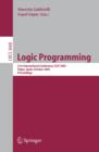 Image for Logic Programming: 21st International Conference, ICLP 2005, Sitges, Spain, October 2-5, 2005, Proceedings. (Programming and Software Engineering)