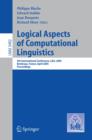 Image for Logical aspects of computational linguistics: 5th international conference, LACL 2005, Bordeaux, France, April 28-30, 2005 : proceedings