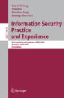 Image for Information Security Practice and Experience: First International Conference, ISPEC 2005, Singapore, April 11-14, 2005, Proceedings