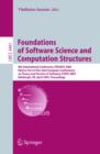 Image for Foundations of software science and computation structures: 8th international conference, FOSSACS 2005, held as part of the Joint European Conferences on Theory and Practice of Software, ETAPS 2005, Edinburgh, April 4-8, 2005 : proceedings : 3441