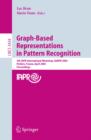 Image for Graph-based representations in pattern recognition: 5th IAPR International Workshop, GbRPR 2005, Poitiers, France April 11-13, 2005, proceedings