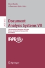 Image for Document analysis systems VII: 7th international workshop, DAS 2006, Nelson, New Zealand February 13-15, 2006 : proceedings : 3872