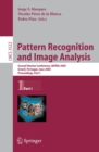 Image for Pattern Recognition and Image Analysis: Second Iberian Conference, IbPRIA 2005, Estoril, Portugal, June 7-9, 2005, Proceedings, Part 1
