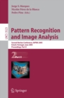 Image for Pattern Recognition and Image Analysis: Second Iberian Conference, IbPRIA 2005, Estoril, Portugal, June 7-9, 2005, Proceeding, Part II