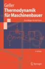 Image for Thermodynamik Fur Maschinenbauer : Grundlagen Fur Die Praxis