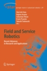 Image for Field and service robotics: recent advances in research and applications