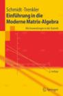 Image for Einfuhrung in Die Moderne Matrix-Algebra