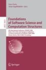 Image for Foundations of software science and computation structures: 9th international conference, FOSSACS 2006, held as part of the Joint European Conferences on Theory and Practice of Software ETAPS 2006, Vienna, Austria, March 25-31, 2006 : proceedings