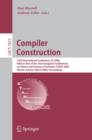 Image for Compiler construction: 15th International Conference, CC 2006 : held as part of the Joint European Conferences on Theory and Practice of Software, ETAPS 2006, Vienna, Austria, March 30-31, 2006 : proceedings