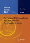 Image for Advanced Microsystems for Automotive Applications