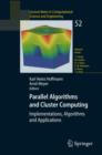 Image for Parallel Algorithms and Cluster Computing