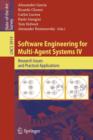 Image for Software Engineering for Multi-Agent Systems IV : Research Issues and Practical Applications