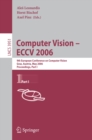 Image for Computer vision - ECCV 2006: 9th European Conference on Computer Vision, Graz, Austria, May 7-13, 2006 : proceedings