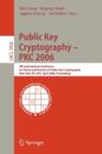 Image for Public Key Cryptography - PKC 2006