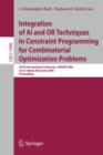 Image for Integration of AI and OR techniques in constraint programming for combinatorial optimization problems: third International conference, CPAIOR 2006, Cork, Ireland, May 31 - June 2, 2006 ; proceedings : 3990