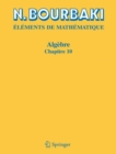 Image for Algebre : Chapitre 10. Algebre homologique