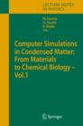 Image for Computer Simulations in Condensed Matter: From Materials to Chemical Biology. Volume 1