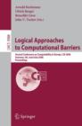 Image for Logical Approaches to Computational Barriers