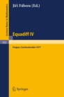 Image for Equadiff Iv: Proceedings, Prague, August 22-26, 1977