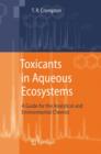 Image for Toxicants in Aqueous Ecosystems : A Guide for the Analytical and Environmental Chemist