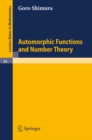 Image for Automorphic Functions and Number Theory : 54