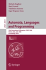 Image for Automata, languages and programming: 33rd international colloquium, ICALP 2006, Venice, Italy, July 10-14, 2006 : proceedings : 4051-4052