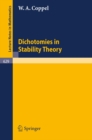 Image for Dichotomies in Stability Theory