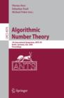 Image for Algorithmic number theory: 7th international symposium, ANTS-VII, Berlin, Germany, July 23-28, 2006 : proceedings