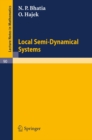 Image for Local Semi-Dynamical Systems