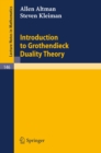 Image for Introduction to Grothendieck Duality Theory
