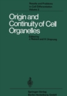 Image for Origin and Continuity of Cell Organelles