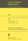 Image for Theorie des Intersections et Theoreme de Riemann-Roch: Seminaire de Geometrie Algebrique du Bois Marie 1966 /67 (SGA 6). : 225