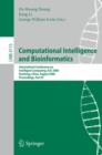 Image for Computational Intelligence and Bioinformatics
