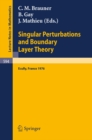 Image for Singular Perturbations and Boundary Layer Theory: Proceedings of the Conference Held at the Ecole Centrale De Lyon, December 8-10, 1976