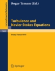 Image for Turbulence and Navier Stokes Equations: Proceedings of the Conference Held at the University of Paris-Sud, Orsay, June 12 - 13, 1975